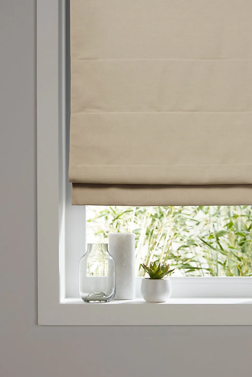Store bateau occultant Dano beige l.90 x H.160cm Goodhome