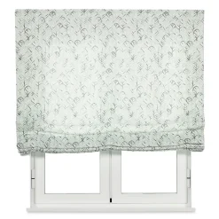 Store Bateau (sans baleines) Tamisant Leaf Vert 135 X 175 , Viewtex