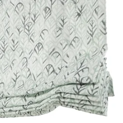 Store Bateau (sans baleines) Tamisant Leaf Vert 150 X 175 , Viewtex