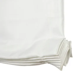 Store Bateau Tamisant sans baleines Artemia Blanc 105 X 250cm , Viewtex