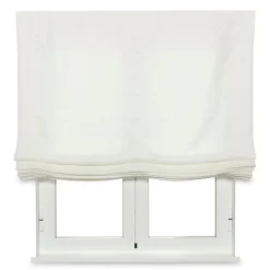 Store Bateau Tamisant sans baleines Artemia Blanc 135 X 250cm , Viewtex