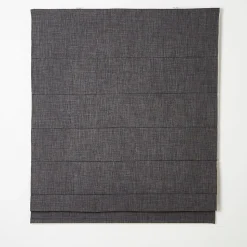 Store bateau tamisant Soyo gris foncé l.90 x H.160cm Goodhome