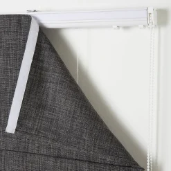 Store bateau tamisant Soyo gris foncé l.90 x H.160cm Goodhome