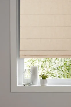 Store bateau tamisant Soyo lin l.160 x H.160cm Goodhome