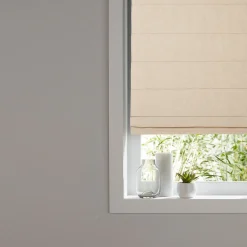 Store bateau tamisant Soyo lin l.160 x H.160cm Goodhome