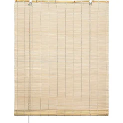 Store Enrouleur 100% Bambou (Nature, 60 x 180 cm)
