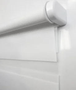 Store enrouleur automatique blanc l.62 x H.160cm Madeco