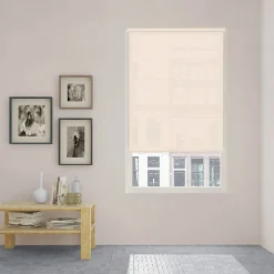 Store Enrouleur Easy Fix (installation sans perçage) Isolant Thermique Screen Degré d'ouverture 10% Lin 45 X 190cm , Viewtex