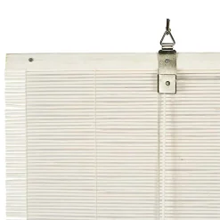 Store Enrouleur en Bambou Blanc 90 x 175 cm