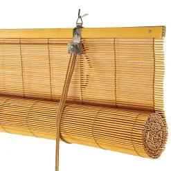 Store Enrouleur en Bambou Brunclair 60 x 175 cm