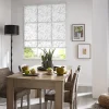 Store Enrouleur Imprimé "Gribouillage" (60x190 cm - Blanc)