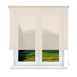 Store Enrouleur Isolant Thermique Screen Degré d'ouverture 10% Lin 180 X 250cm , Viewtex