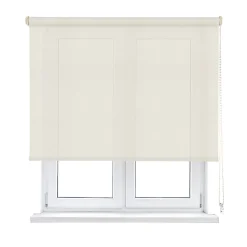 Store Enrouleur Isolant Thermique Screen Degré d'ouverture 10% Blanc Lin 150 X 250cm , Viewtex