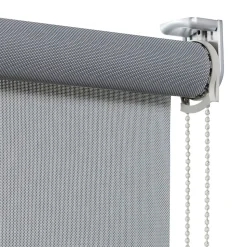 Store Enrouleur Isolant Thermique Screen Degré d'ouverture 10% Gris Perle 150 X 250cm , Viewtex