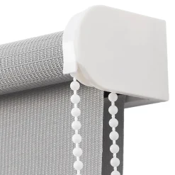 Store enrouleur jour / nuit sans perçage Elin 2 gris béton l.120 x H.180cm Goodhome
