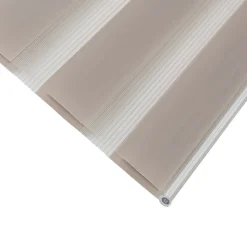 Store enrouleur jour / nuit sans perçage Elin 2 gris perle l.40 x H.140cm Goodhome