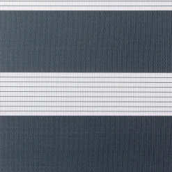 Store enrouleur jour / nuit sans perçage Elin 2 bleu l.45 x H.140cm Goodhome