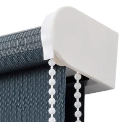 Store enrouleur jour / nuit sans perçage Elin 2 bleu l.45 x H.140cm Goodhome