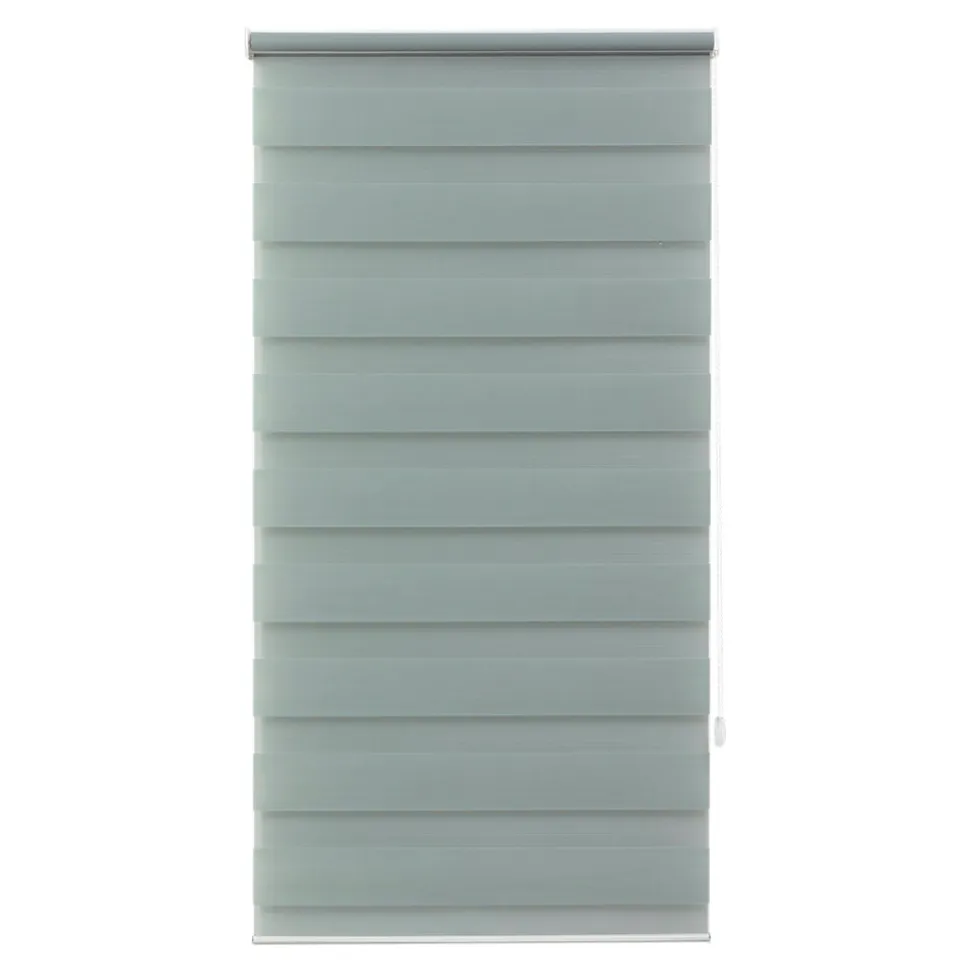 Store enrouleur jour / nuit sans perçage Elin 2 vert céladon l.55 x H.180cm Goodhome