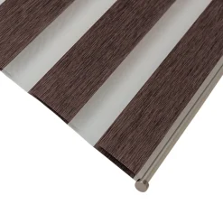 Store enrouleur jour / nuit sans perçage Brize marron l.60 x H.180cm Goodhome