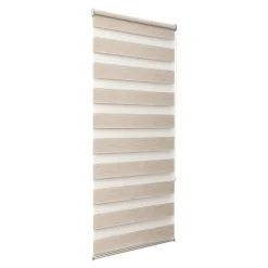 Store enrouleur jour / nuit sans perçage Brize beige l.40 x H.140cm Goodhome