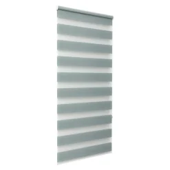 Store enrouleur jour / nuit sans perçage Elin 2 vert céladon l.60 x H.180cm Goodhome