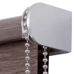Store enrouleur jour / nuit sans perçage Brize marron l.45 x H.140cm Goodhome