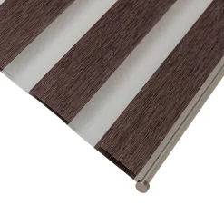 Store enrouleur jour / nuit sans perçage Brize marron l.45 x H.140cm Goodhome