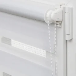 Store enrouleur jour / nuit blanc l.42 x H.190 cm Madeco