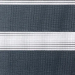 Store enrouleur jour / nuit sans perçage Elin 2 bleu l.80 x H.180cm Goodhome