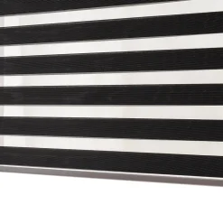 Store enrouleur jour / nuit sans perçage Keston noir l.55 x H.180cm Goodhome