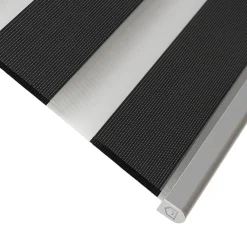 Store enrouleur jour / nuit sans perçage Keston noir l.45 x H.140cm Goodhome