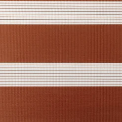 Store enrouleur jour / nuit sans perçage Elin 2 terracotta l.45 x H.140cm Goodhome