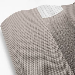 Store enrouleur jour / nuit marron taupe l.112 x H.190cm Madeco