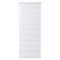 Store enrouleur jour / nuit sans perçage blanc l.40 x H.140cm