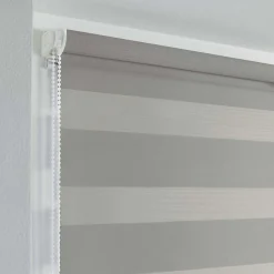 Store enrouleur jour et nuit 45 x 180 cm polyester daynight Taupe