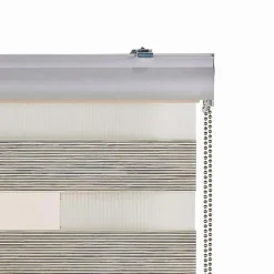 Store Enrouleur Jour Nuit Premium Finitions en Aluminium Beige 200 x 250 cm