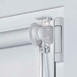 Store Enrouleur Jour Nuit sans perçage EasyFix Blanc 45 x 180 cm