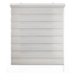 Store Enrouleur Jour Nuit Drop double tissage Lin 180X250