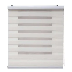 Store Enrouleur Jour Nuit Premium Finitions en Aluminium Lin 160 x 250 cm