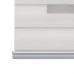 Store Enrouleur Jour Nuit Premium Finitions en Aluminium Lin 120 x 250 cm
