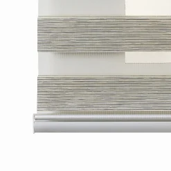 Store Enrouleur Jour Nuit Premium Finitions en Aluminium Beige 120 x 250 cm