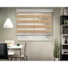 Store enrouleur Jour/Nuit premium - 200 x 250 Marron