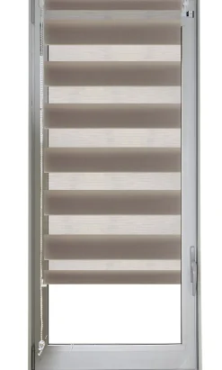 Store enrouleur jour/nuit (52x170 cm - Taupe)