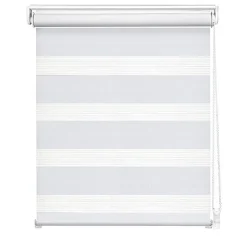 Store enrouleur Jour/nuit mini - pas besoin de percer blanc 42 x 190 cm