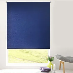 Store enrouleur Mini Daylight Bleu marine 65 x 150 cm - Floordirekt