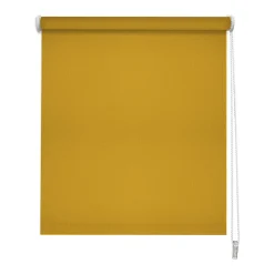 Store enrouleur occultant jaune moutarde l.120 x H.190cm Madeco