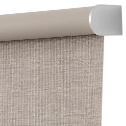 Store enrouleur occultant sans perçage Novan taupe l.90 x H.180cm Goodhome