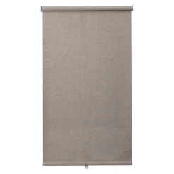 Store enrouleur occultant sans perçage Novan taupe l.90 x H.180cm Goodhome