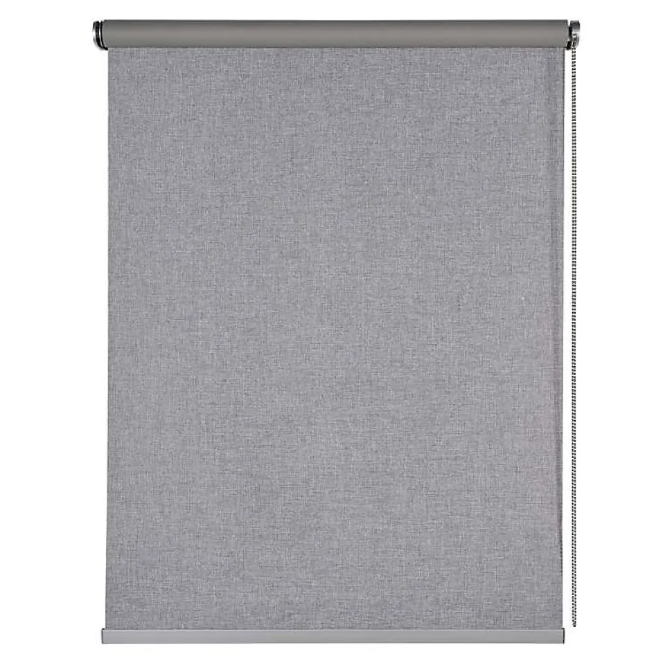 Store Enrouleur Occultant Installation Facile avec Finitions en Aluminium de Qualité Supérieure Gris 60 x 180 cm
